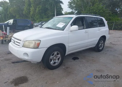 2006 Toyota Highlander z USA, uszkodzony, nr VIN JTEGD21A960145841
